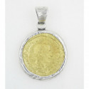 Colgante La Perionda plata 925 y bronce