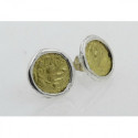 Pendientes La Perionda plata 925 y bronce
