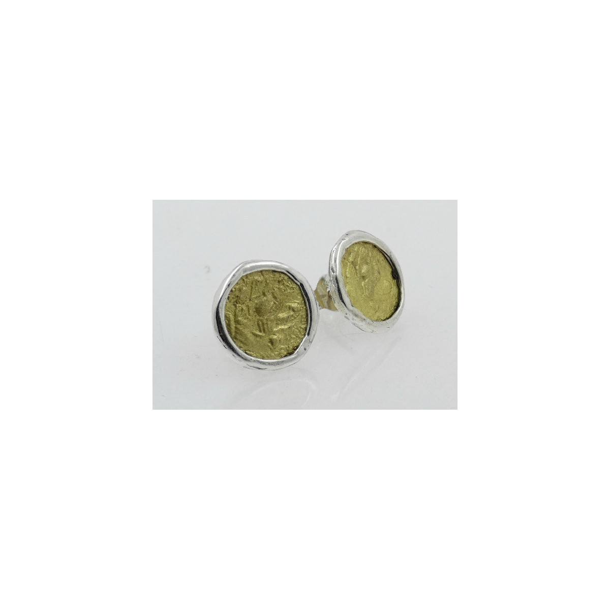 Pendientes La Perionda plata 925 y bronce