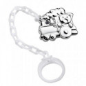 Pinza de chupete Pedro Durán de plata 925