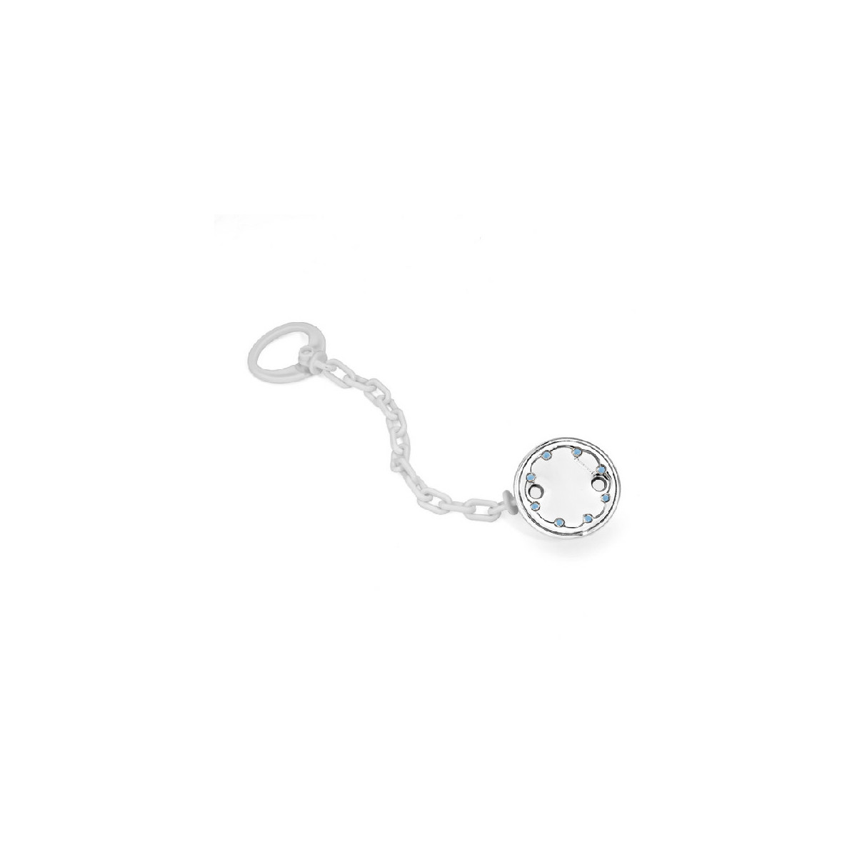 Pinza chupete Durán Exquse plata bilaminada