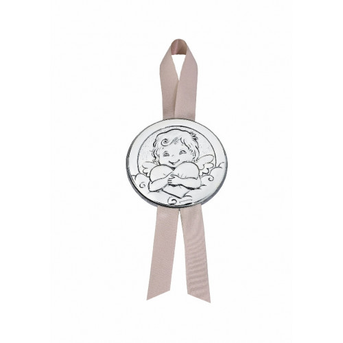 Medalla cuna Durán Exquse plata bilaminada