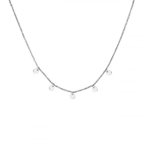 Gargantilla Te Adora plata 925