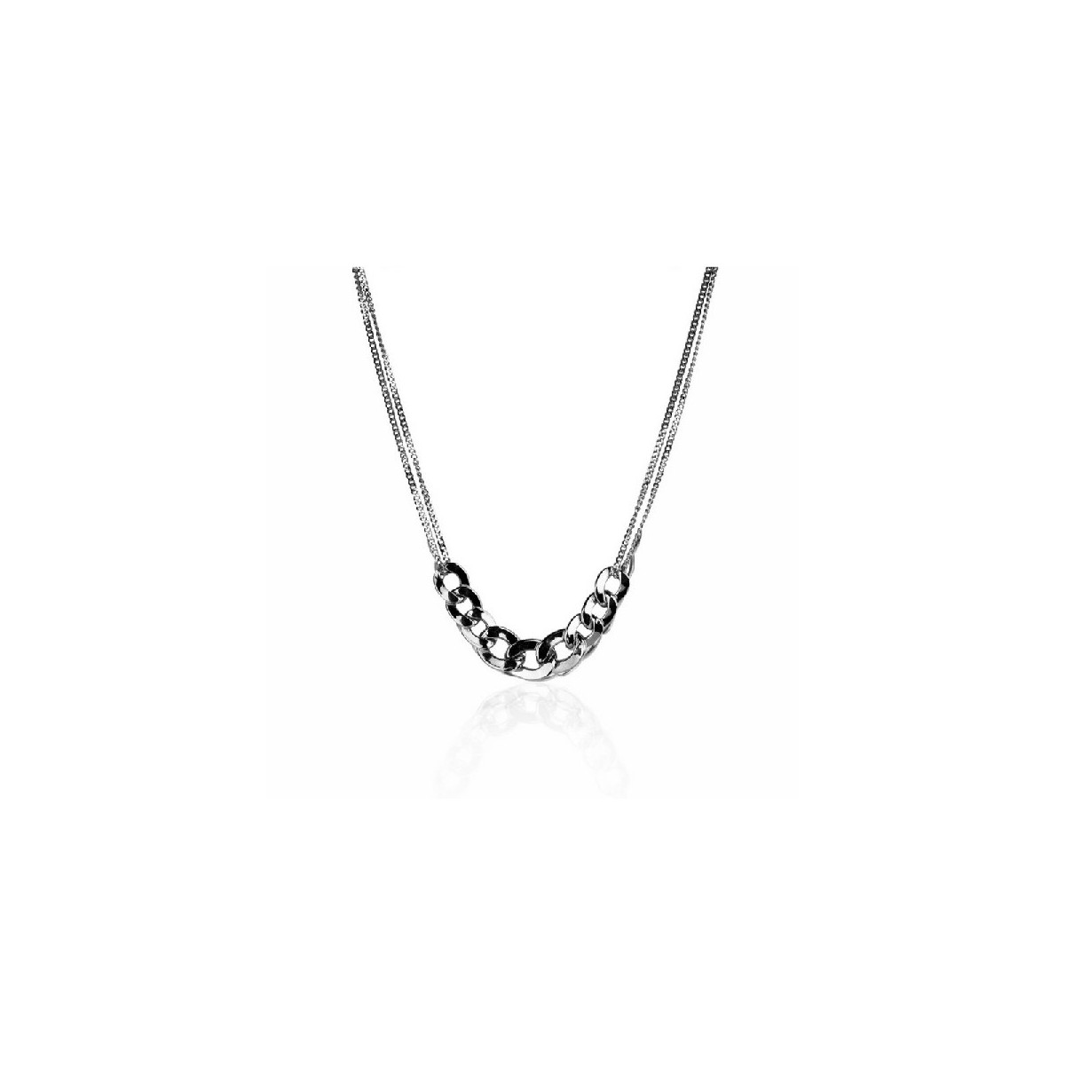 Gargantilla Te Adoro plata 925