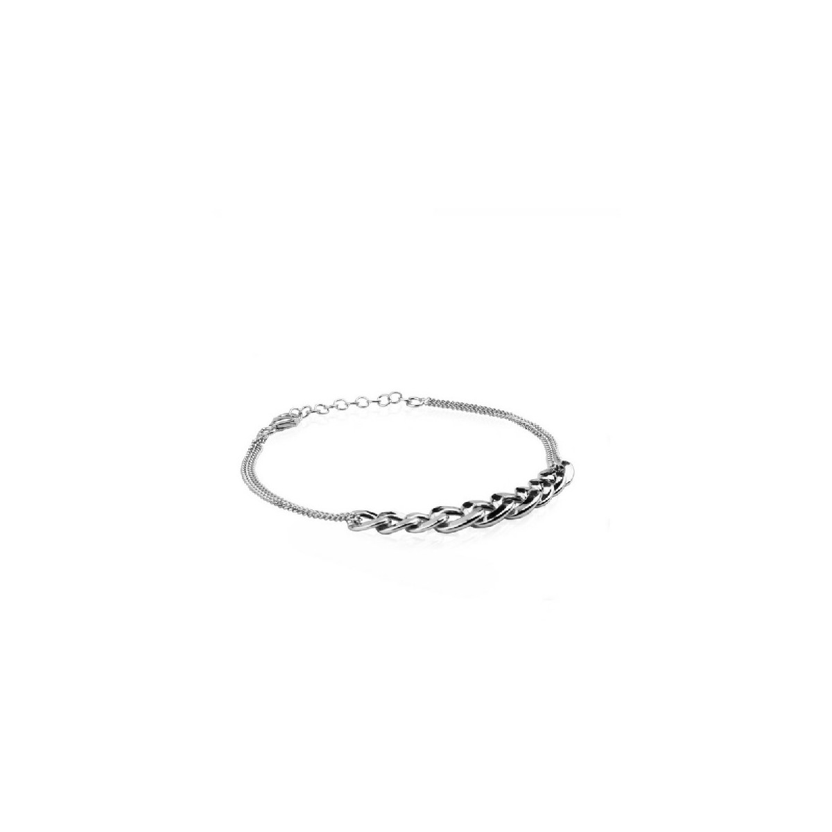 Pulsera Te Adoro plata 925