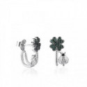 Pendientes Te Adoro plata 925