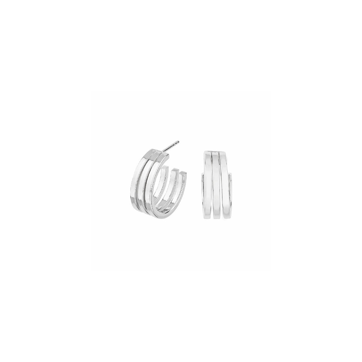 Pendientes Itemporality plata 925