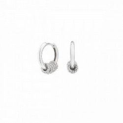 Pendientes Itemporality plata 925