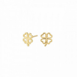 Pendientes Itemporality plata 925 dorada