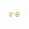 Pendientes Itemporality plata 925 dorada