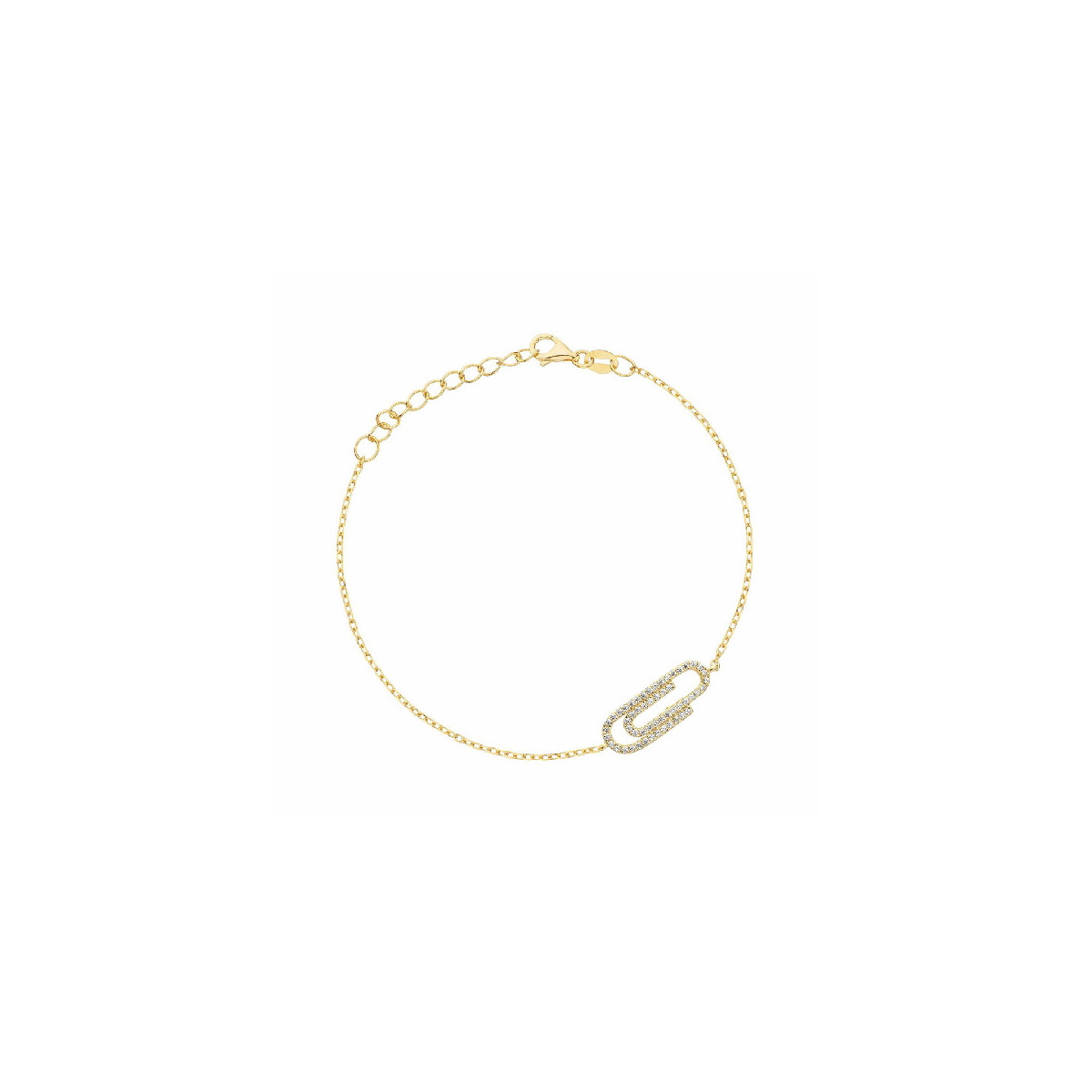 Pulsera Itemporality plata 925 dorada