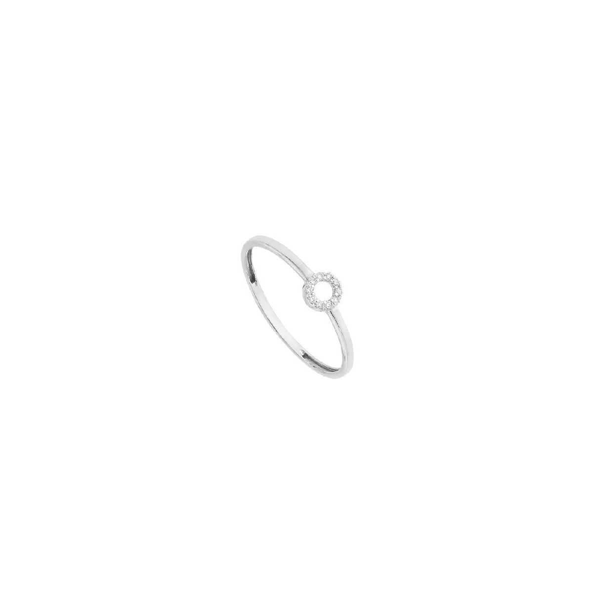 Anillo Itemporality colección Lux oro 750 blanco talla 14