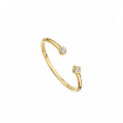 Anillo Itemporality Basic plata 925 dorada nº 12