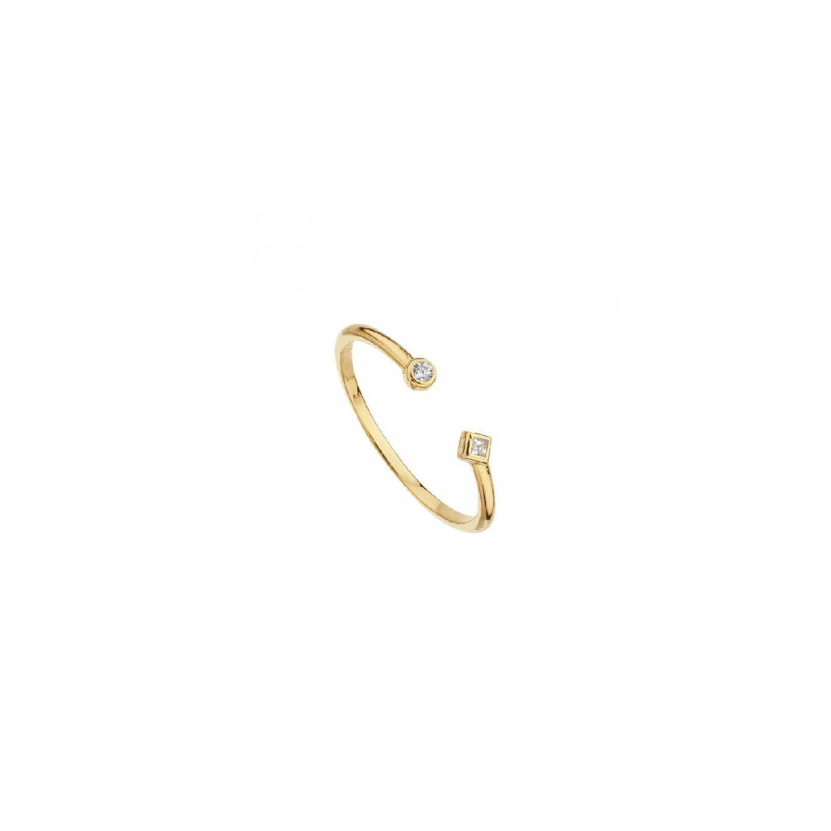 Anillo Itemporality Basic plata 925 dorada nº 12