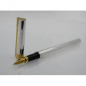 Pluma ST Dupont Linea 2 Plaque Argent et Or