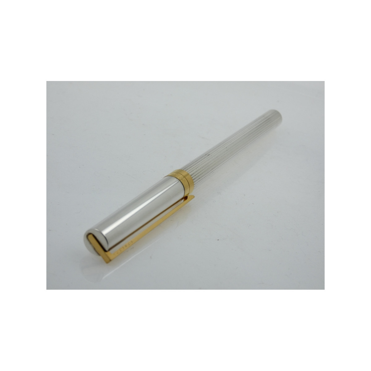 Pluma ST Dupont Linea 2 Plaque Argent et Or