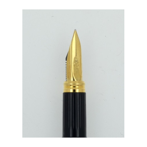 Pluma ST Dupont Linea 2 Plaque Argent et Or