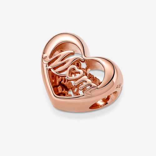 Charm Pandora rosé Corazón Gracias Mamá