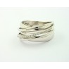 Anillo oro blanco 750 con brillantes