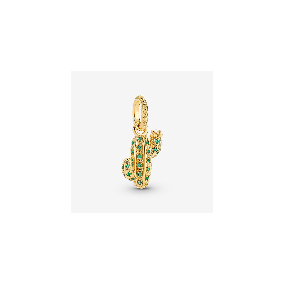Abalorio Pandora plata 925 dorada Cactus del Desierto