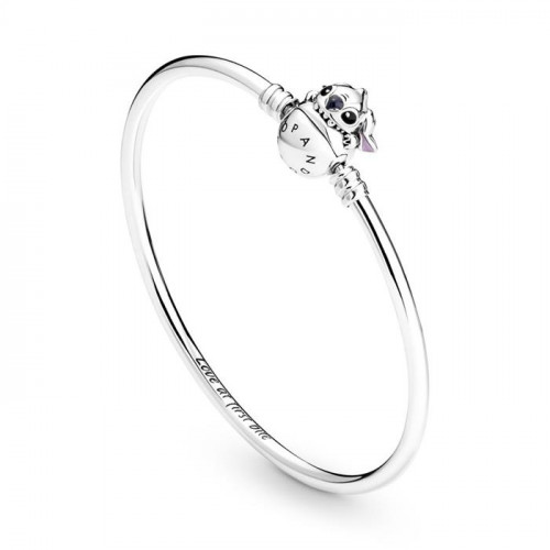 Pulsera Pandora Moments plata 925 Cierre Mordisco Stitch de Disney 19cm