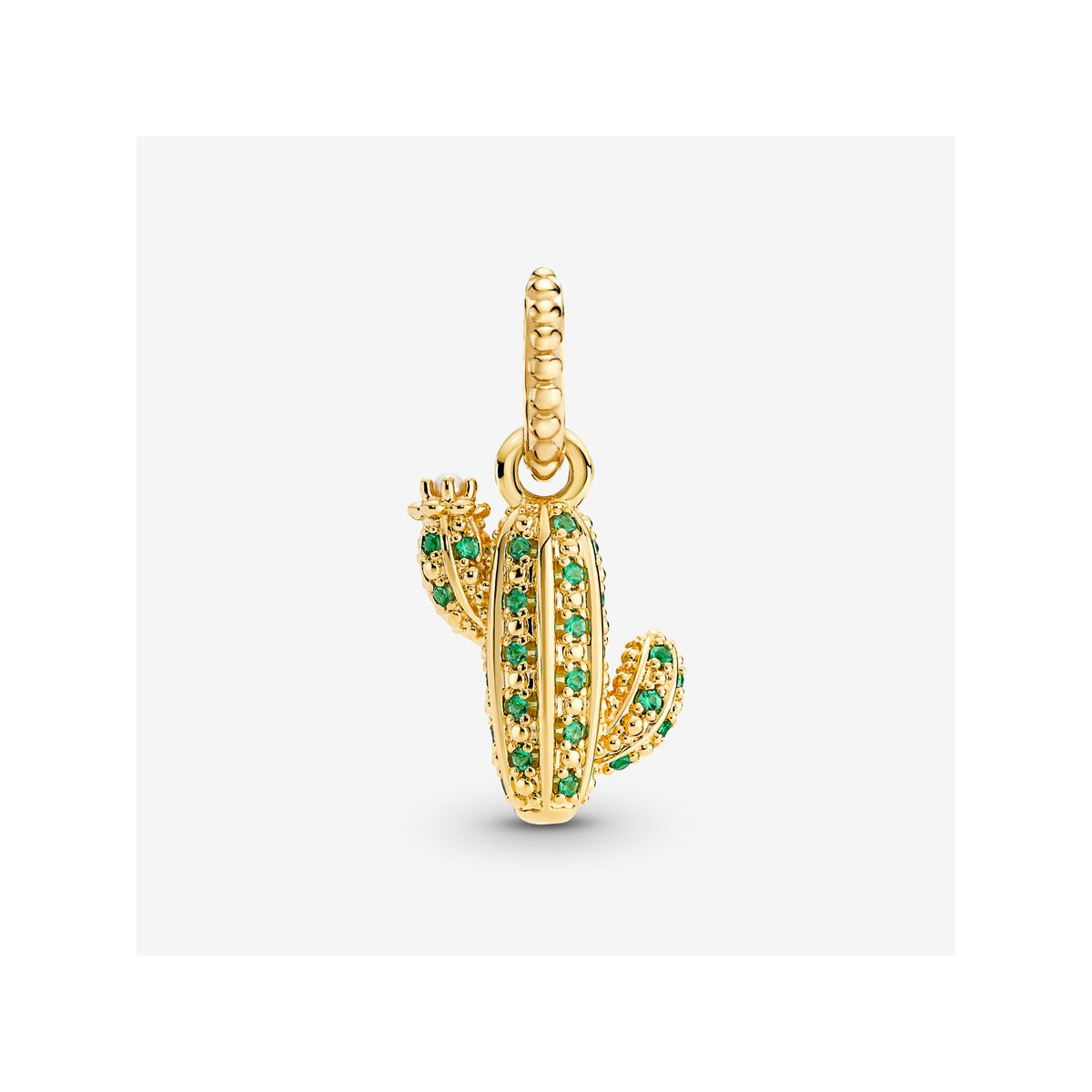 Abalorio Pandora plata 925 dorada Cactus del Desierto