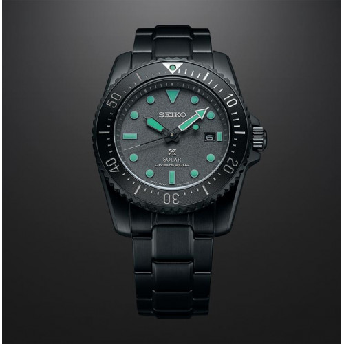 Seiko Prospex Black Series Night Vision Solar para hombre y mujer