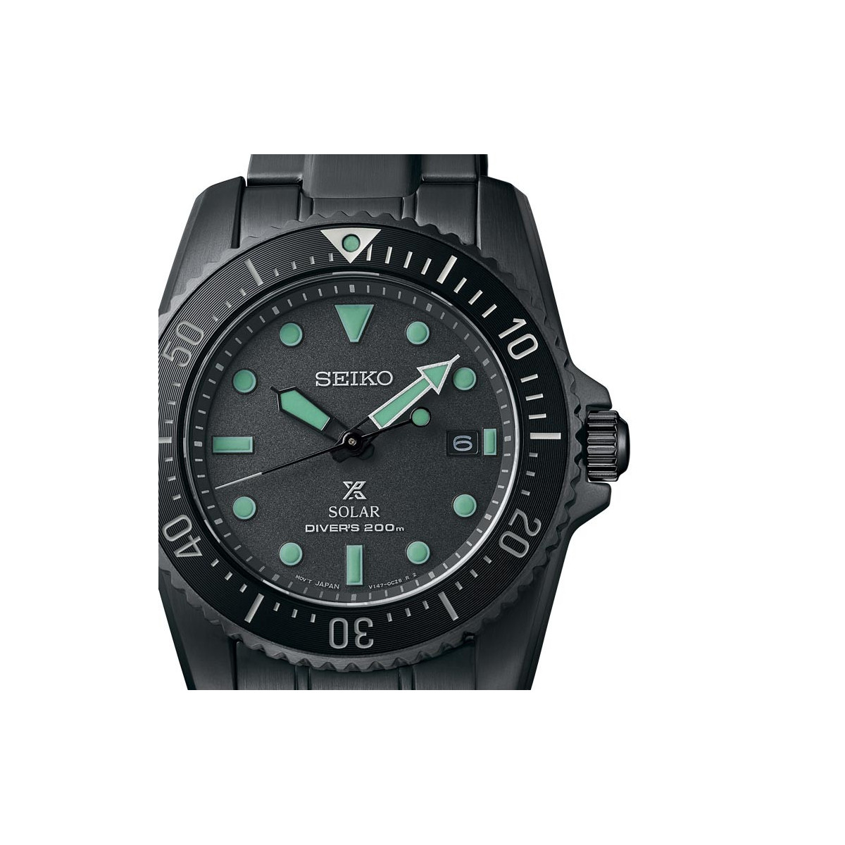 Seiko Prospex Black Series Night Vision Solar para hombre y mujer