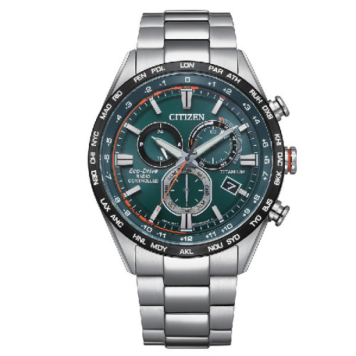 Reloj Citizen Crono Super Titanium Eco Drive Radio Control
