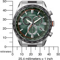 Reloj Citizen Crono Super Titanium Eco Drive Radio Control