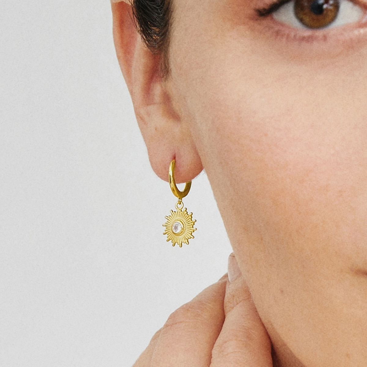 Pendientes Luxenter Olmay plata 925 dorados
