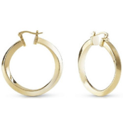 Pendientes Guess Jewelry Hoops don´t lie dorados
