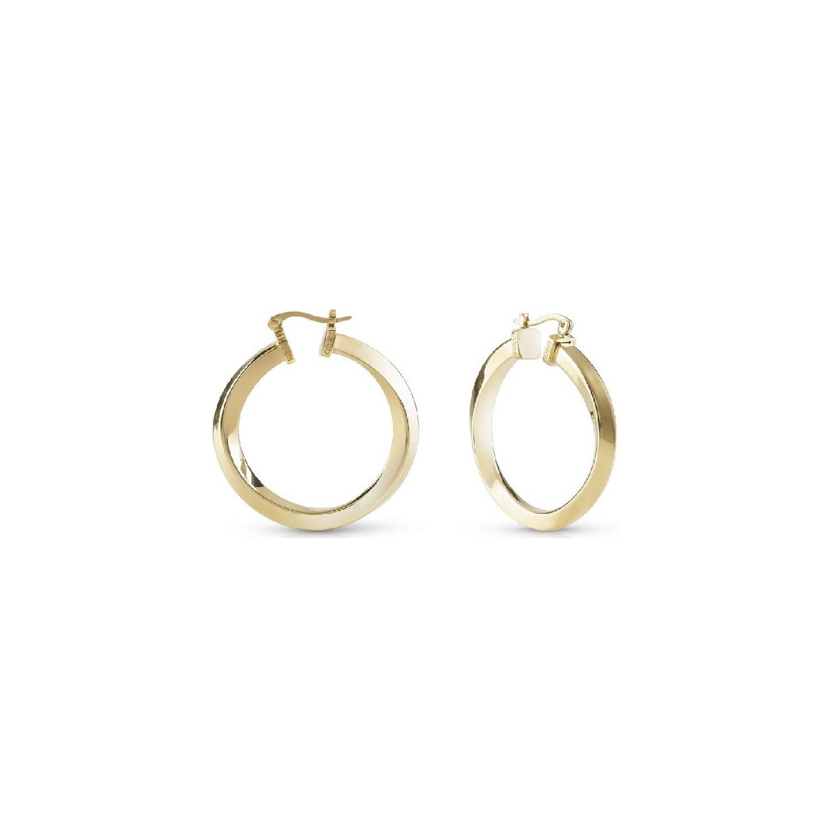 Pendientes Guess Jewelry Hoops don´t lie dorados