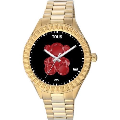 Reloj Tous T-Connect Bear IP dorado