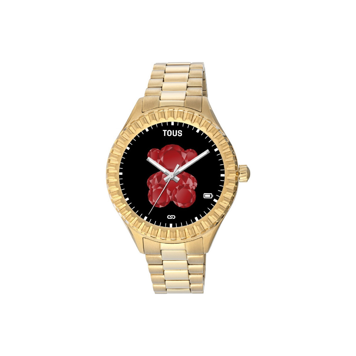 Reloj Tous T-Connect Bear IP dorado