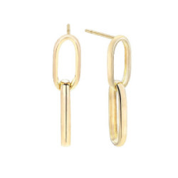 Pendientes Durán Exquse plata 925 dorada 00511162