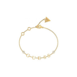 Pulsera Guess Crystal Harmony acero 316L dorado JUBB02226JWYGS