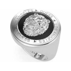 Anillo Guess King Lion 316L dorado talla 62