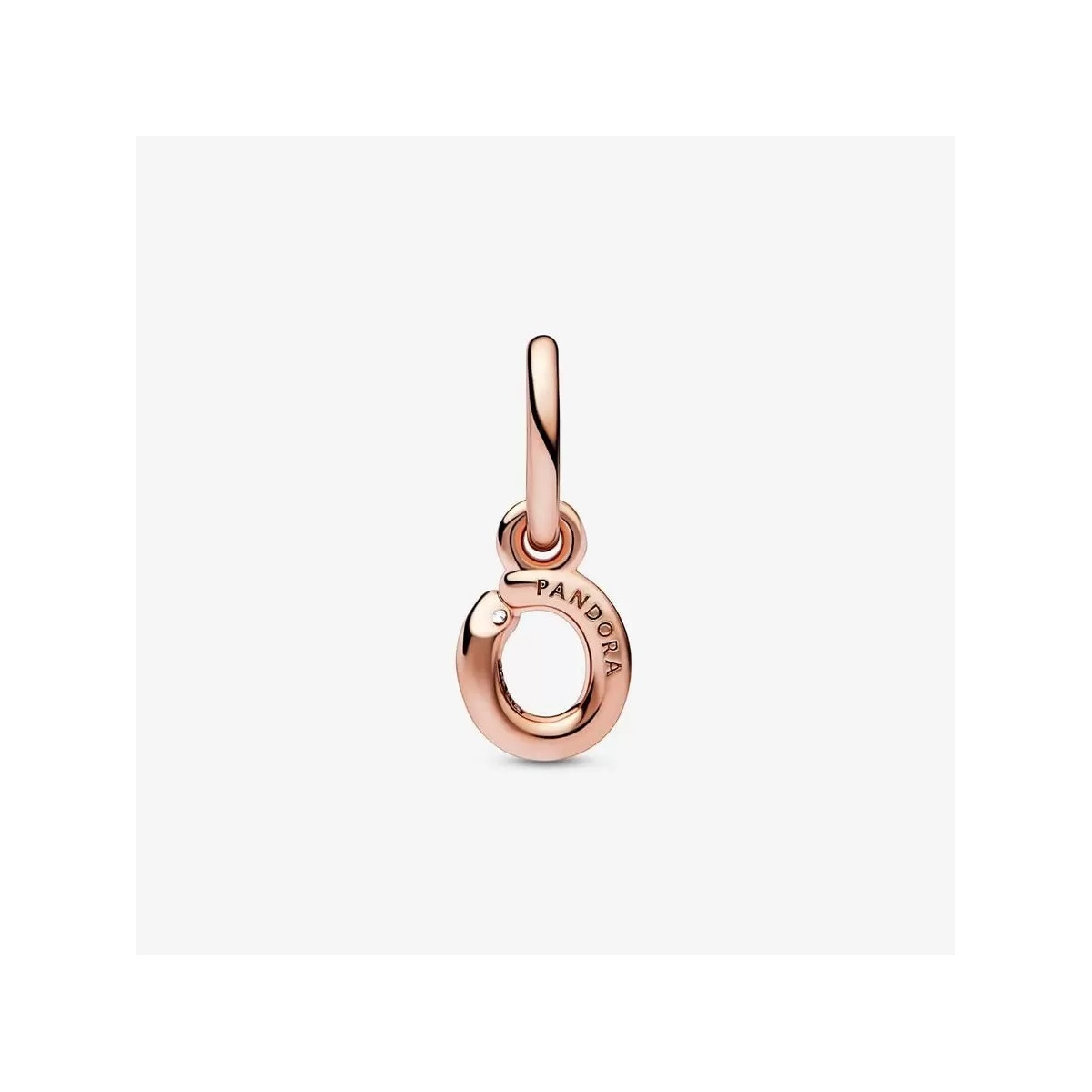 Abalorio Pandora Colgante Letra Minúscula O del Alfabeto