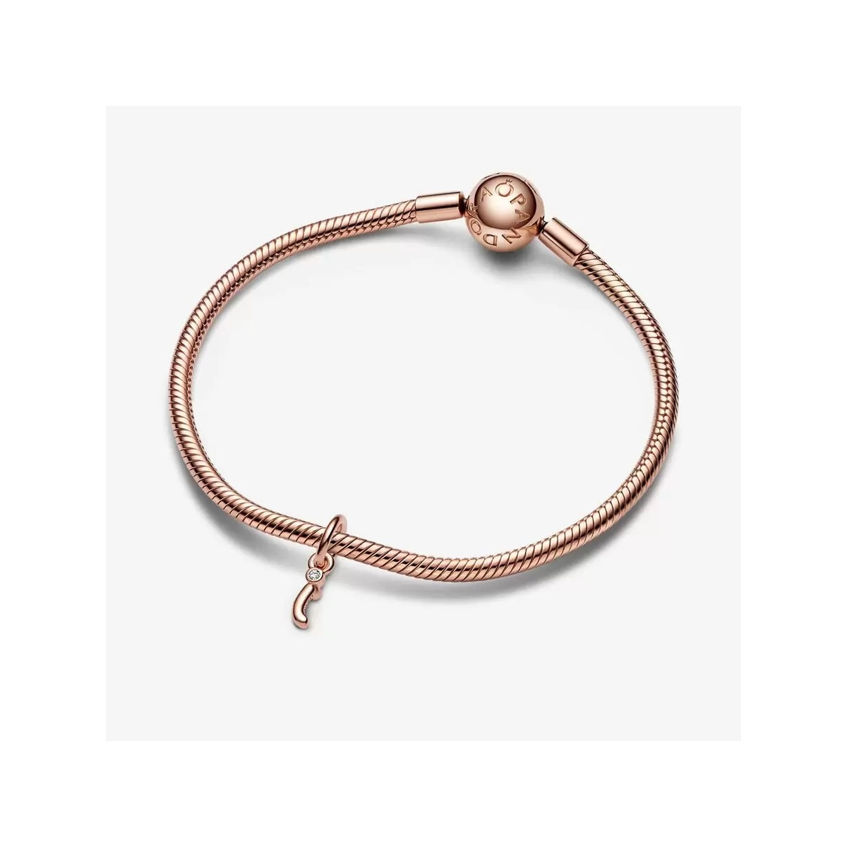 Abalorio Pandora Colgante Letra Minúscula I del Alfabeto