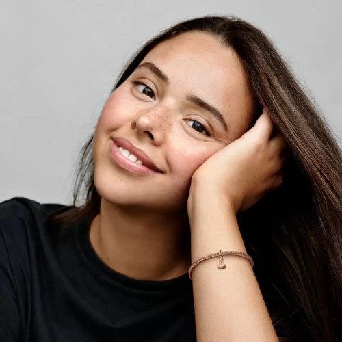 Abalorio Pandora Colgante Letra Minúscula U del Alfabeto