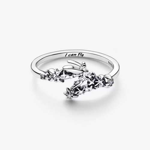 Anillo Pandora Campanilla Brillante de Disney plata 925 talla 52