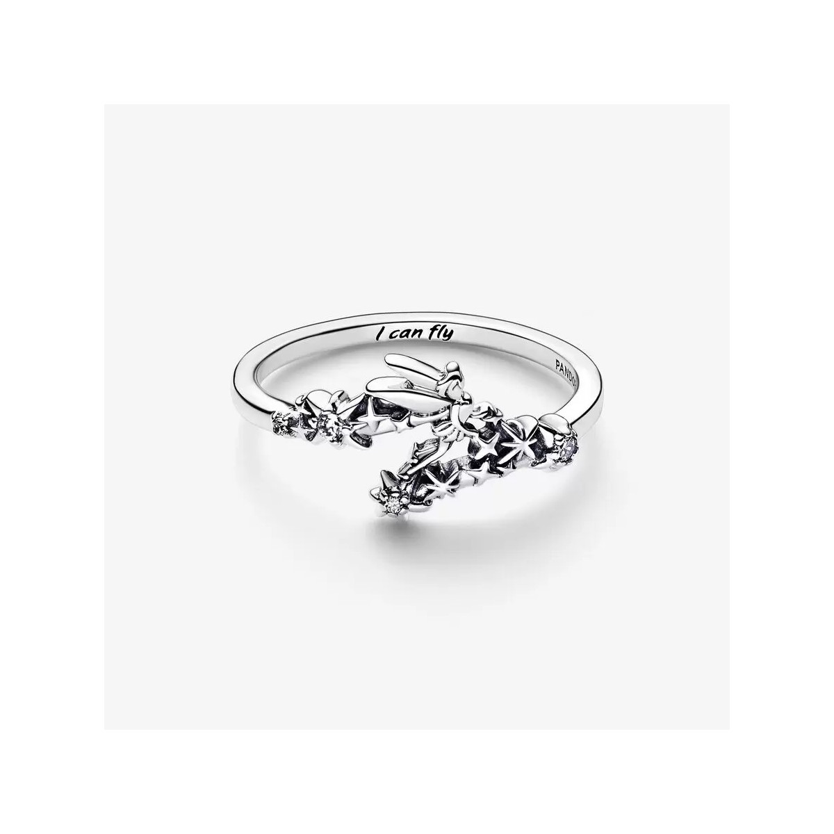 Anillo Pandora Campanilla Brillante de Disney plata 925 talla 52