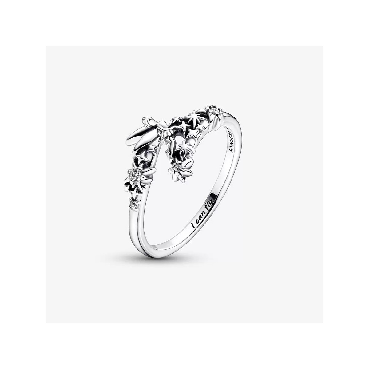 Anillo Pandora Campanilla Brillante de Disney plata 925 talla 52