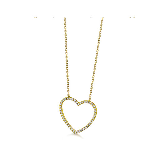 Gargantilla Lecarré oro amarillo 750 con brillantes