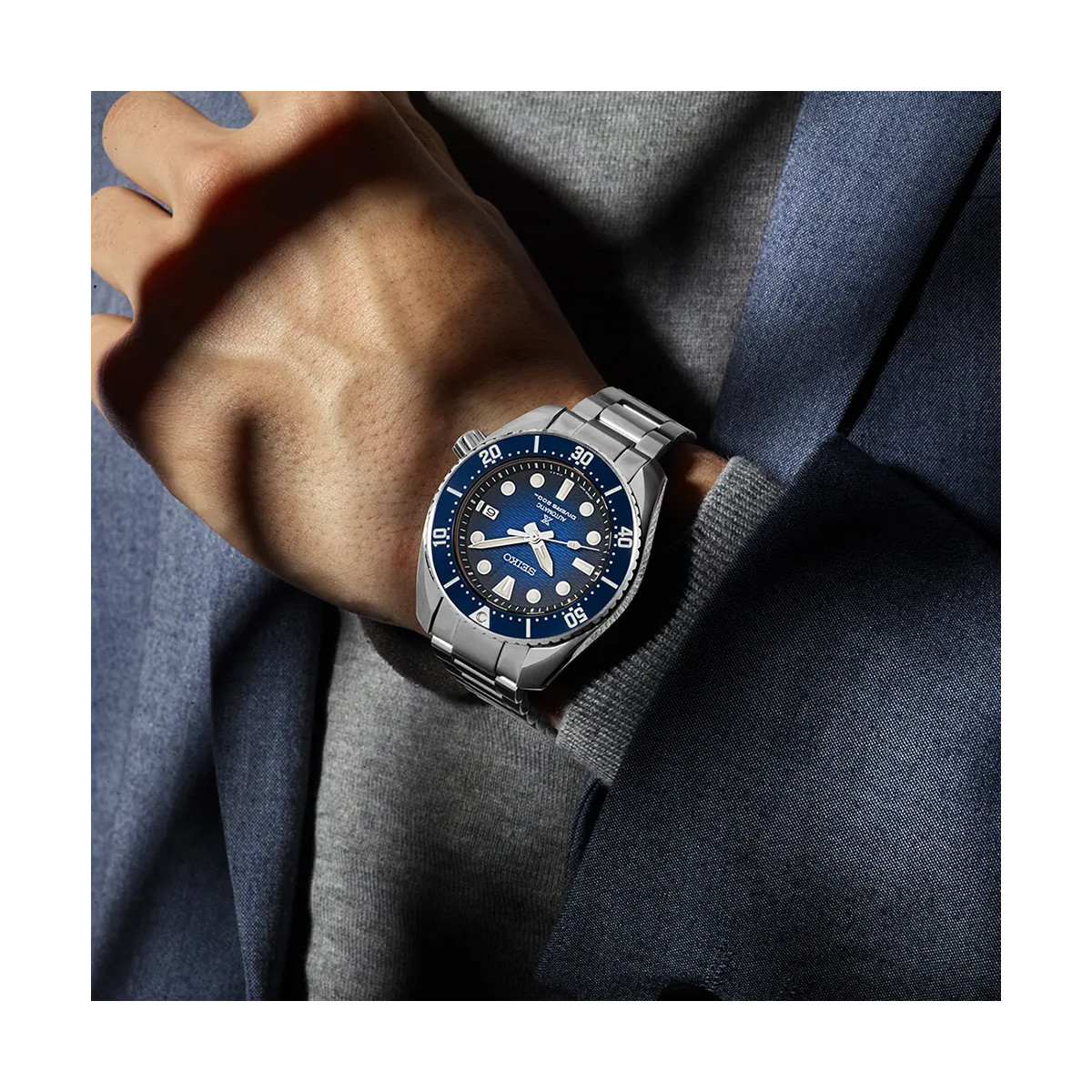 Reloj Seiko Prospex Diver´s King Sumo King esfera azul