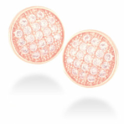 Pendientes Luxenter plata 925 rosa