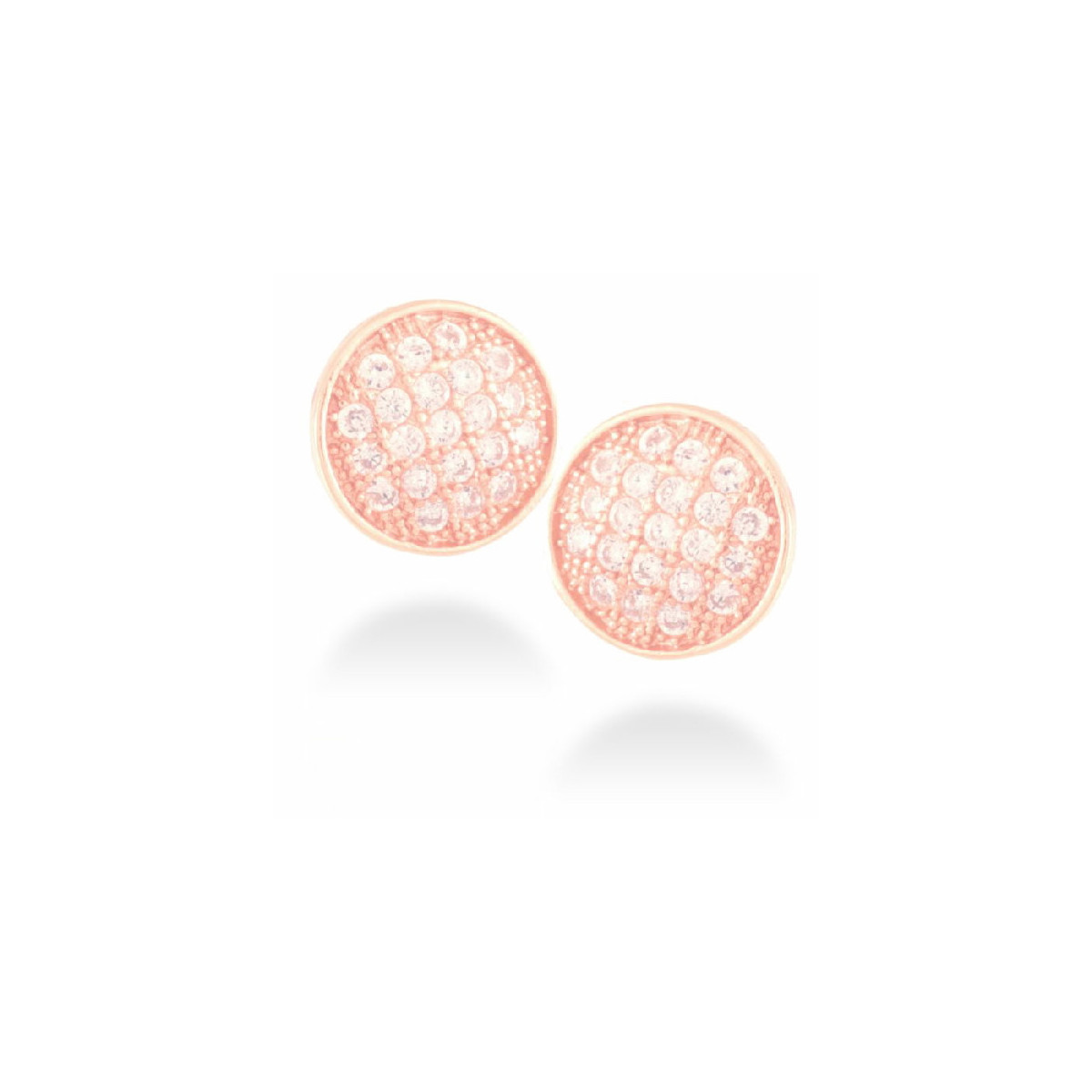 Pendientes Luxenter plata 925 rosa