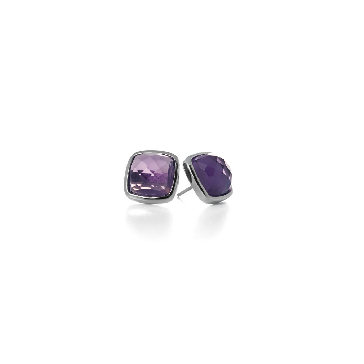 Pendientes Luxenter plata 925 con amatista