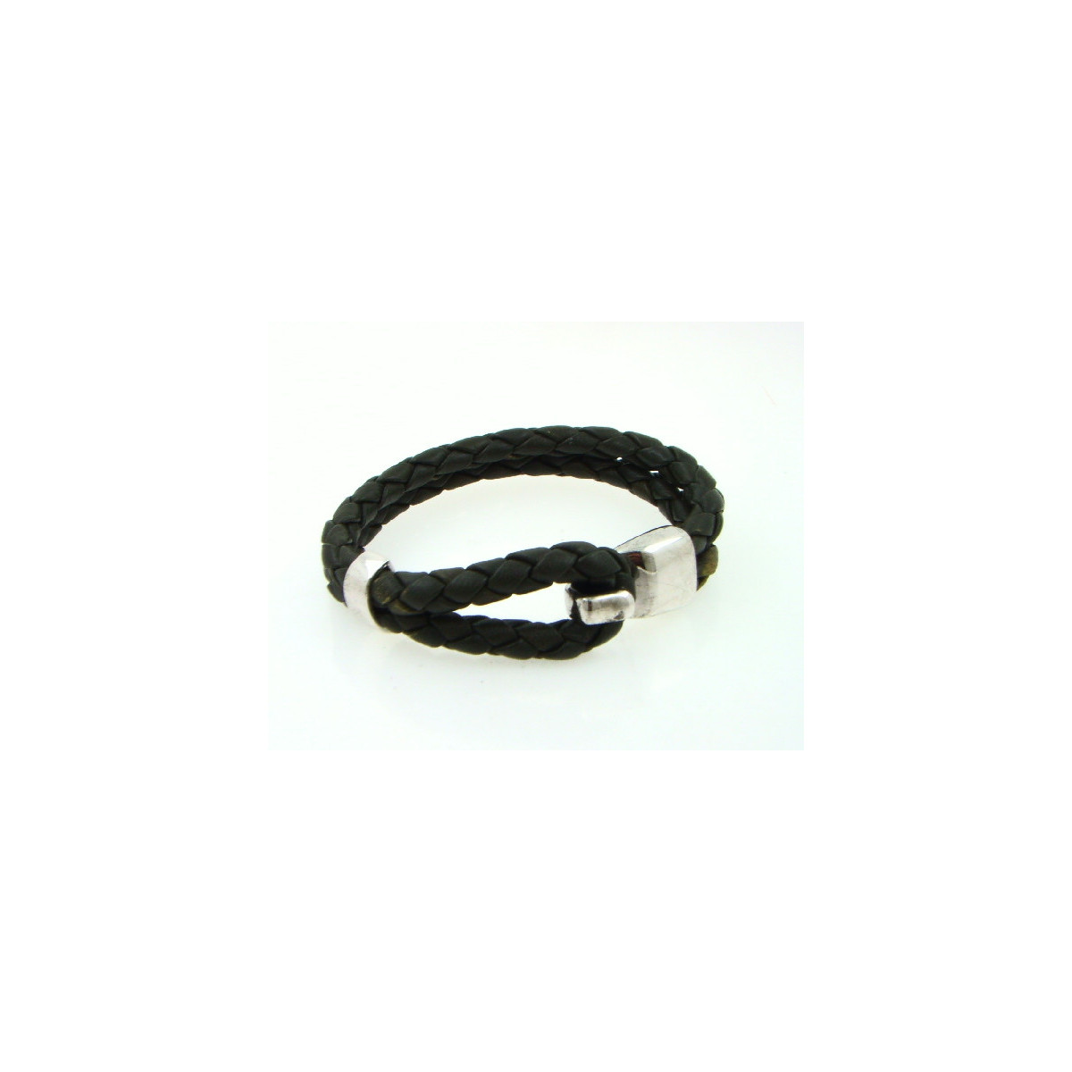 Pulsera Luxenter piel y plata 925 unisex